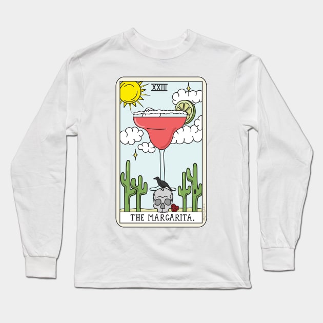 MARGARITA READING Long Sleeve T-Shirt by sagepizza